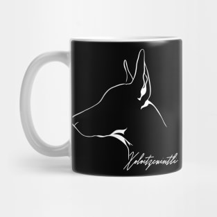 Proud Xoloitzcuintli profile dog lover Mug